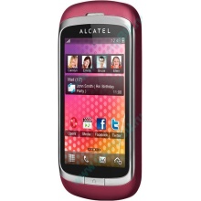 Телефон Alcatel One Touch 818 (красно-розовый) НА ЗАПЧАСТИ (Уфа)