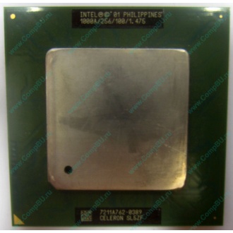 Celeron 1000A в Уфе, процессор Intel Celeron 1000 A SL5ZF (1GHz /256kb /100MHz /1.475V) s.370 (Уфа)